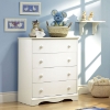 Heavenly White 4-Drawer Chest - SS-3680034