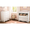 Heavenly White Changing Table and Chest Set - SS-3680331-3680034