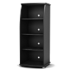 City Life Black Bookcase/Media Storage - SS-4270651