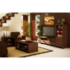 Skyline Bookcase / Display Cabinet in Cherry - SS-4356651