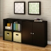 Store It Chocolate Cubby Storage Shelves - SS-5059772