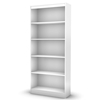 Axess White Bookcase with 5 Open Shelves - SS-7250768C