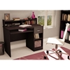 Axess Small Desk in Chocolate Brown - SS-7259076