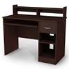 Axess Small Desk in Chocolate Brown - SS-7259076