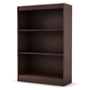 Axess Brown Bookcase / Display Unit with 3 Shelves - SS-7259766