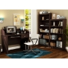 Compact-Fit Transitional Desk in Chocolate Brown - SS-7259795
