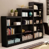 Axess Contemporary 4-Shelf Bookcase in Black - SS-7270767