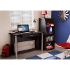 City Life Black Office Desk with Chrome Legs - SS-7270710