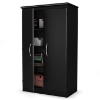 Morgan Black Storage Cabinet with Double-Lock - SS-7270970