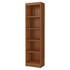 Axess 5 Shelves Narrow Bookcase - Morgan Cherry - SS-7276758