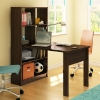 Annex Desk and Bookcase in Mocha - SS-7279798