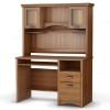 Gascony Country Style Computer Desk and Hutch - SS-7376070-7376074