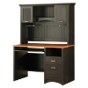 Gascony Two-Toned Computer Desk and Hutch - SS-7378070-7378074