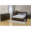 Fusion Full/Queen Bookcase Headboard - Chocolate - SS-9006A1