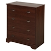 Fundy Tide Changing Table and 4 Drawers Chest - Royal Cherry - SS-9022A2