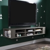 City Life 66" Wide Wall Mounted Media Console - Gray Maple - SS-9042677