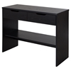 Flexible Console Table - 2 Drawers, Black Oak - SS-9045630