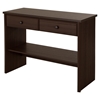 Beaujolais Console Table - 2 Drawers, Matte Brown - SS-9046630