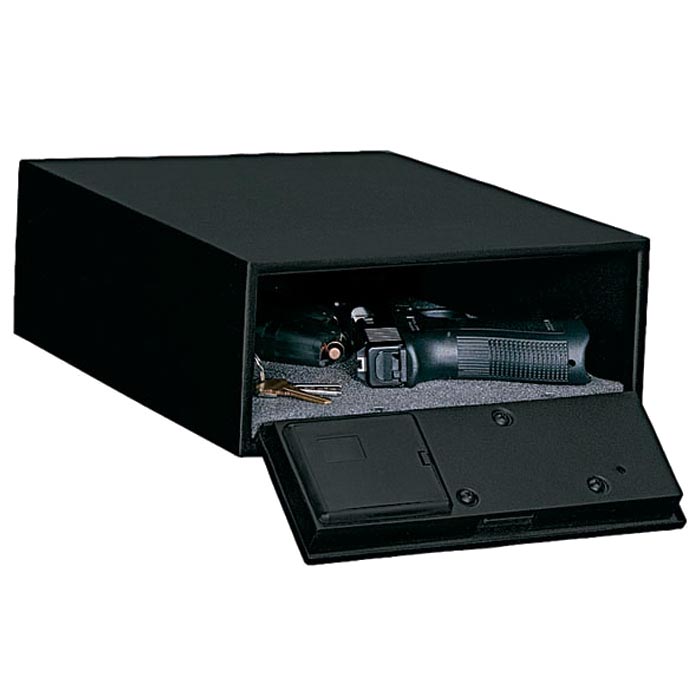 Low Profile Quick Access Safe w/ Electronic Lock and Mounting Plate ...