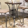 Sumatra Pub Table with Wine Rack - SSC-SU350PTC