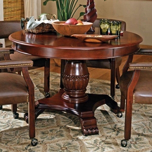 Tournament Game/Dining Table in Cherry Finish 