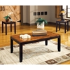 Abaco 3 Piece Occasional Tables Set - Two-Toned Acacia Finish - SSC-AB1000