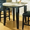 Monarch Round Marble Top Counter Table - SSC-MC600PT