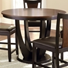 Oakton 5 Piece Two-Toned Counter Dining Set - Round Table - SSC-OK4848-5PC