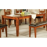 Mango Dining Table with Butterfly Leaf