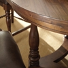 Wyndham Counter Table - Turned Pedestal Base, Tobacco Finish - SSC-WD5454PT