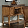 Ashbrook Wooden Sideboard - Antique Nail Heads, Wine Storage - SSC-AB480SB