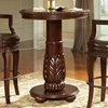 Antoinette Hand Carved Column Base Pub Table - SSC-AY300PTT-AY300PTB