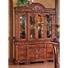 Harmony Buffet Table and Hutch in Cherry - SSC-HY750B-HY750H