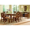 Montreal 9 Piece Counter Set with Wood Table - SSC-MT-CNTR-9PC