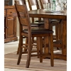 Zappa 24" Brown Seat Counter Height Chair - SSC-ZP550CC