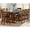 Zappa 9 Piece Counter Set with Mission Style Table 