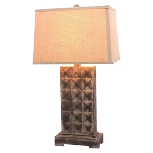 Table Lamp - Distressed Base (Set of 2) 