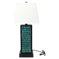 30.75"H Table Lamp - White Shade (Set of 2)