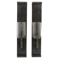 2-Piece Metal Candle Holder (Set of 2)