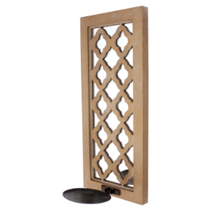 Wood Candle Holder (Set of 8) 