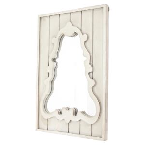 Wall Decor - Mirror, White (Set of 4) 