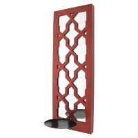 Red Candle Holder (Set of 4)