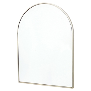 40.25"H Wall Mirror - White 