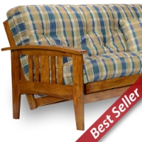 Westfield Wood Futon Frame Set - Heritage, Designer Cover