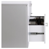 100 Series Storage Credenza - 2 Drawers, 2 Doors - UNIQ-163202-WH