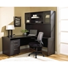 100 Series Corner L Shaped Desk - Hutch, Mobile Pedestal, Right Side - UNIQ-1C100002R