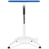 Mobile Laptop Table - Adjustable Height, Blue - UNIQ-X201-BLUE