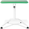 Mobile Laptop Table - Adjustable Height, Green - UNIQ-X201-GRE