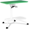 Mobile Laptop Table - Adjustable Height, Green - UNIQ-X201-GRE