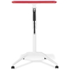 Mobile Laptop Table - Adjustable Height, Red - UNIQ-X201-RED
